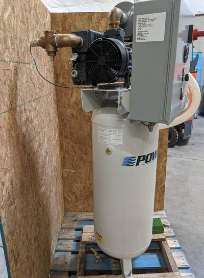 Powerex Vacuum System - Pumps, Tank and Control Panel - IVS0151-SPL IVS0151-SPL 0-19SCFM, 0-24HP, buy_now, powerex, rotary-vane, Vacuum Pumps