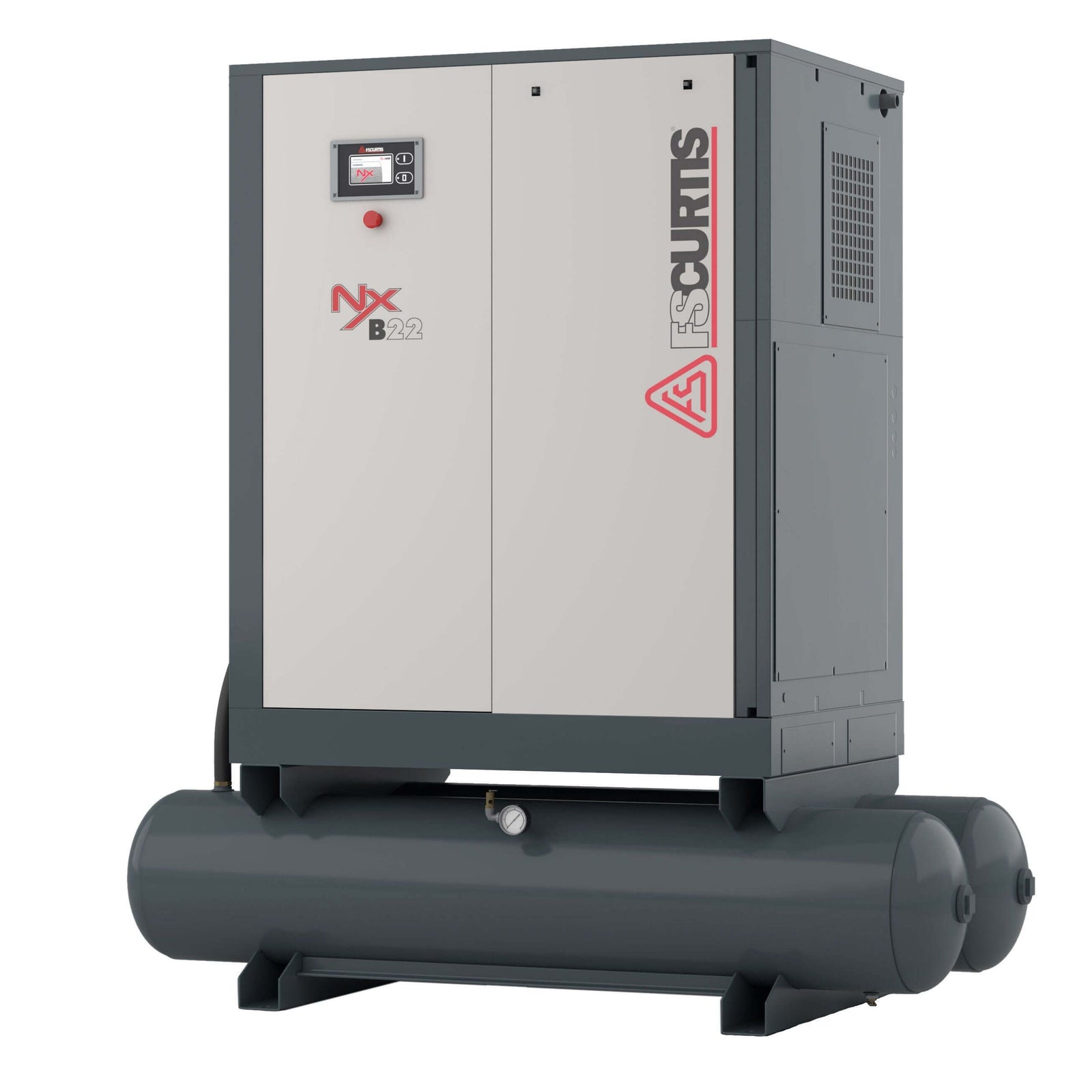 FS Curtis Air Compressor - Nx Series Nx-Series 0-19SCFM, 0-24HP, 100-124PSIG, 100-199HP, 100-199SCFM, 1100+SCFM, 125-149PSIG, 150-199PSIG, 20-49SCFM, 200-499HP, 200-499SCFM, 25-49HP, 50-99HP, 50-99SCFM, 500-799SCFM, 800-1099SCFM, a/c, fixed, fs-curtis, lubricated, rotary-screw, vfd