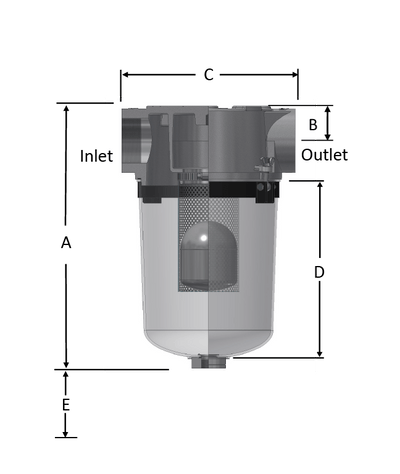 Solberg Filtration STS Series Separator solberg, Vacuum Filter