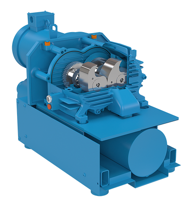 blue-cutaway-of-M.D.-Kinney-dry-claw-vacuum-pump-KVC301