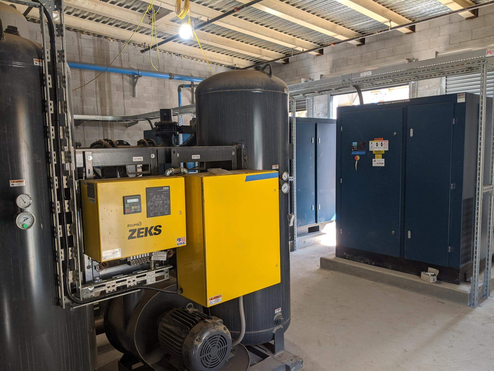 air-compressor-in-calplants-award-winning-facility