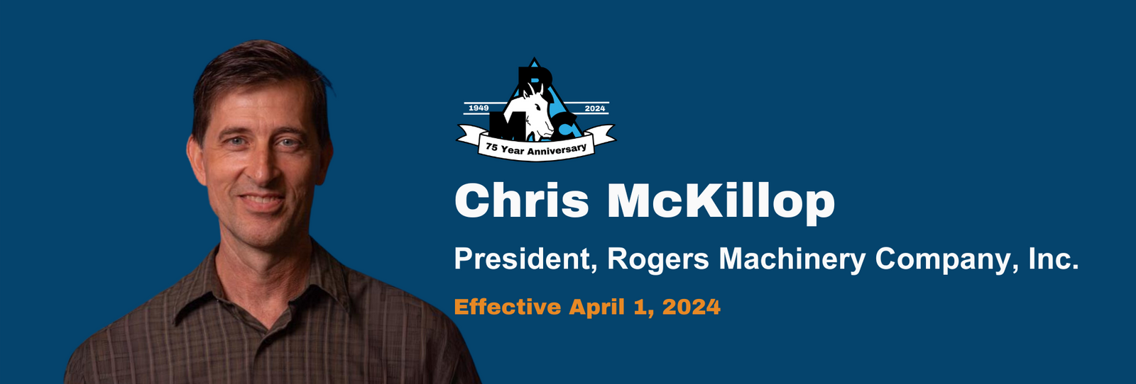 Rogers Machinery Company Appoints New President