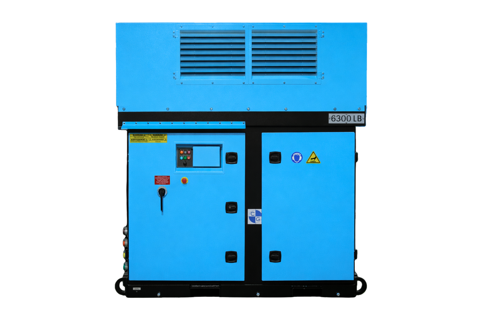 A0 portable compressor in blue