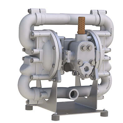 SANDPIPER-HDF1-HDF25-Metallic-1"-25mm-Flap-Valve-AODD-Pump