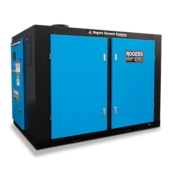 Rogers Engineered Lubricated Screw Vacuum System (RVS.LS)