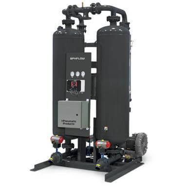Pneumatic Products Compressed Air Dryer - IBP Series IBP-Series 0-99PSIG, 100-124PSIG, 1100+SCFM, 125-149PSIG, 150-199PSIG, 500-799SCFM, 800-1099SCFM, desiccant-heated, pneumatic-products