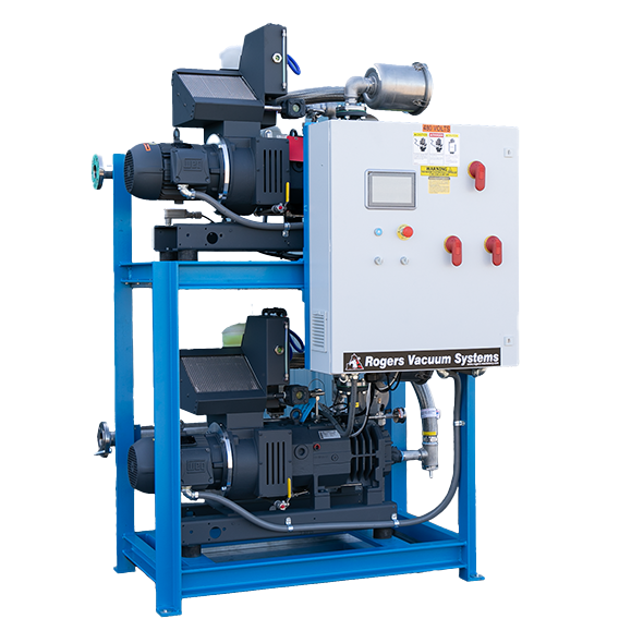 Rogers Engineered Dry Screw Vacuum System (RVS.DS)