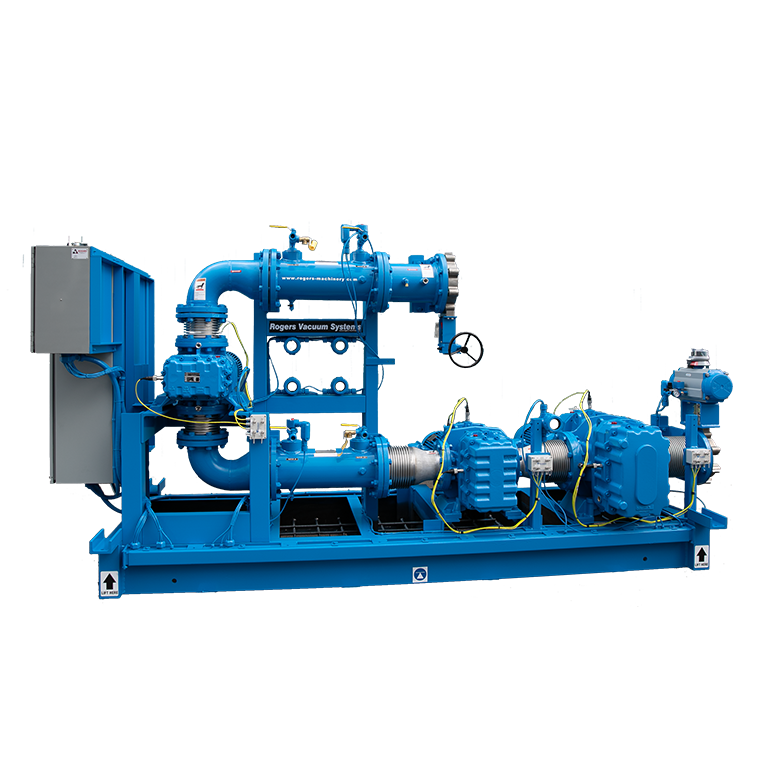 Rogers Engineered Rotary Lobe Vacuum System Booster (RVS.RL)