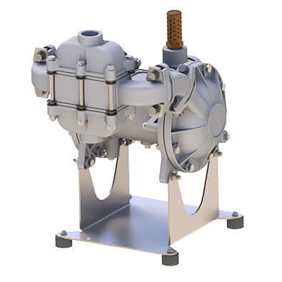 SANDPIPER-SB1-SB25-MEtallic-1'-25mm-AODD-Ball-Valve-Pump