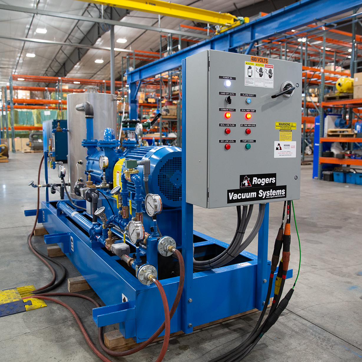 Rogers Engineered Liquid Ring Vacuum System ( RVS.LR)