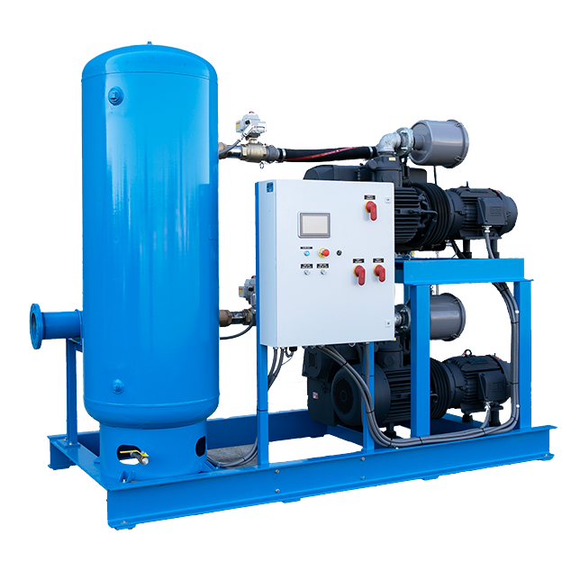 Rogers Engineered Rotary Vane Vacuum System (RVS.RV)